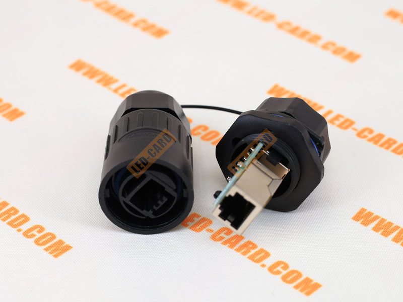 Industrie-Steckverbinder LED-Anzeige von Daten